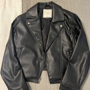 Abercrombie Leather Jacket